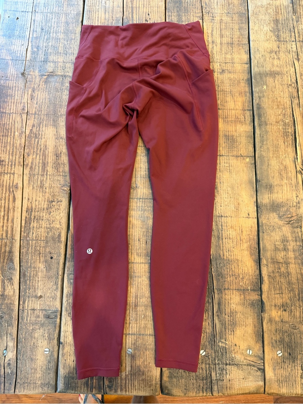Lululemon women’s Burgundy High-Rise Leggings